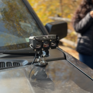 پروژکتور سه لنز مدل TK-30 (دو رنگ سفید-زرد)