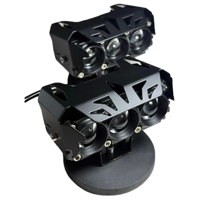 پروژکتور آفرودی سه لنز فن دار KZ مدل TK-30 بسته دو عددی